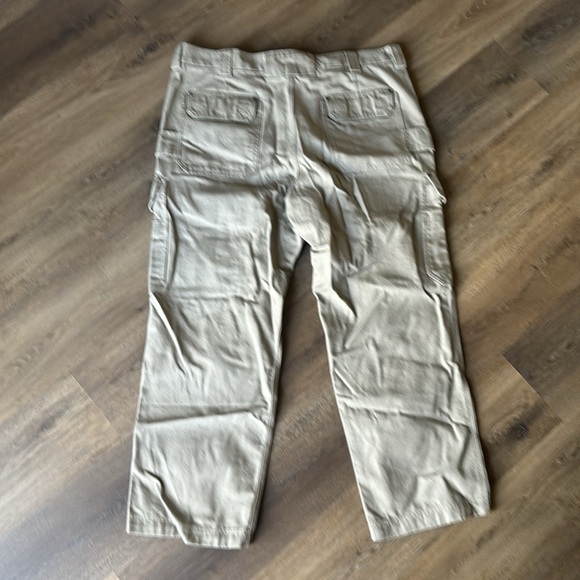 Duluth trading men’s 100% cotton cargo work pants size 42x30 - Picture 7 of 9